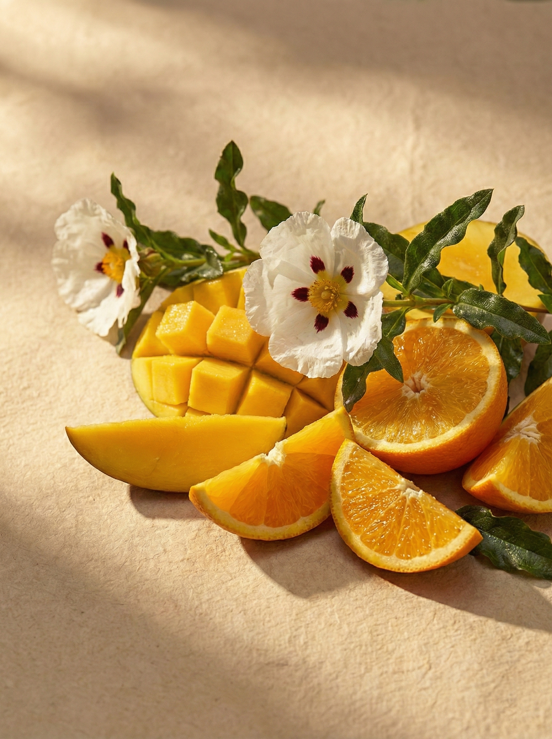 Eden Bloom esenta parfum exotic Barrano - mango lotus orhidee tamaie santal IFRA