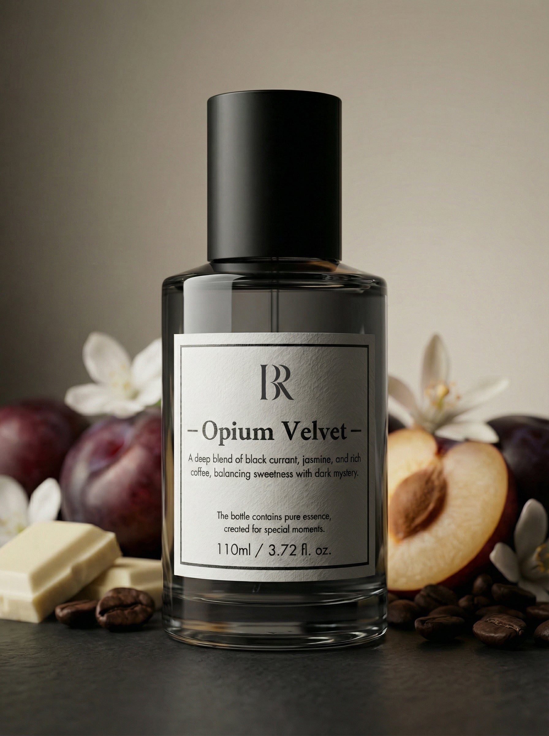 Opium Velvet esenta parfum gurmand Barrano - cafea ciocolata mosc lemn IFRA