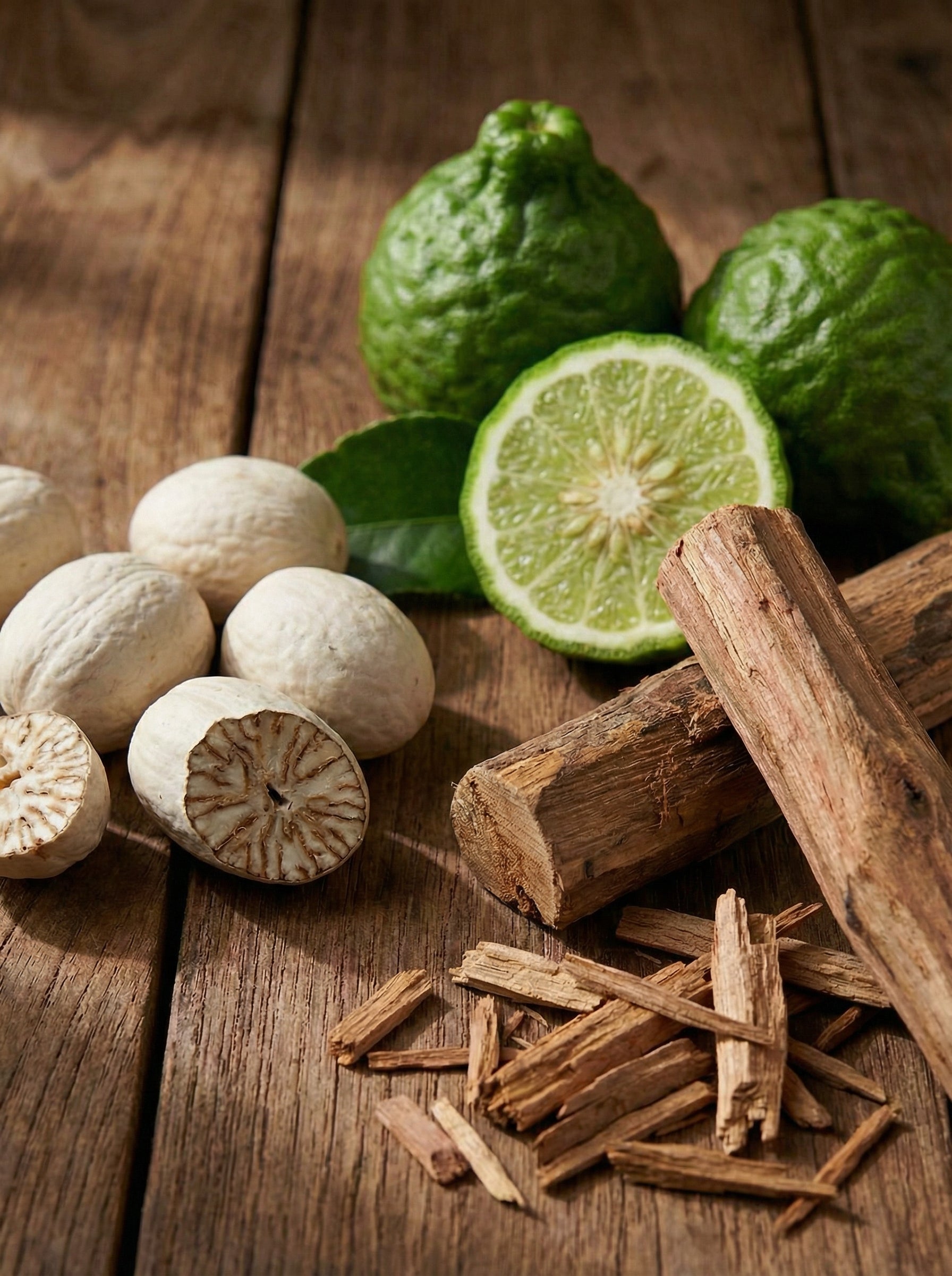 Sandalwood esenta parfum lemn santal Barrano - bergamota scortisoara santal alb IFRA