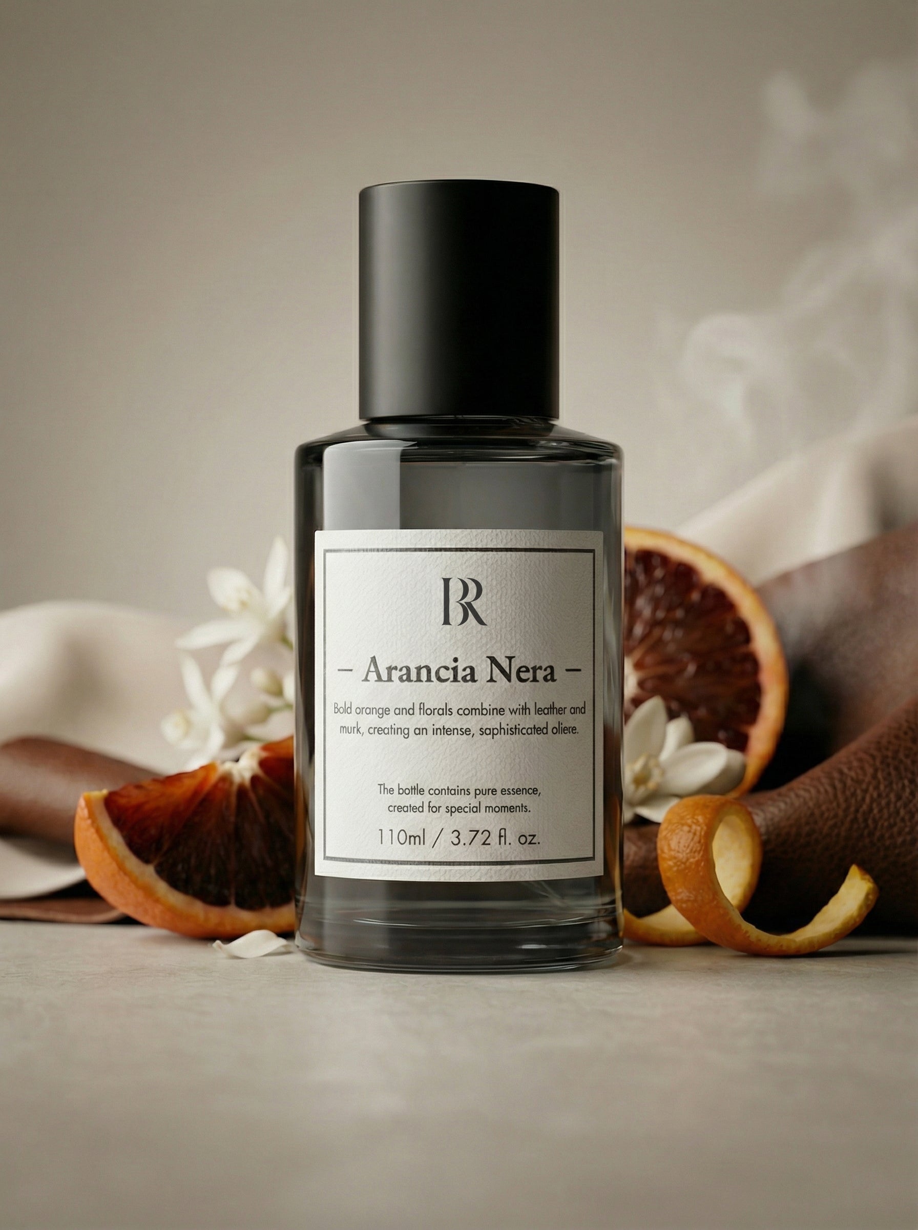 Arancia Nera esenta parfum citric Barrano - bergamota magnolie piele vetiver IFRA