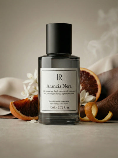 Arancia Nera esenta parfum citric Barrano - bergamota magnolie piele vetiver IFRA