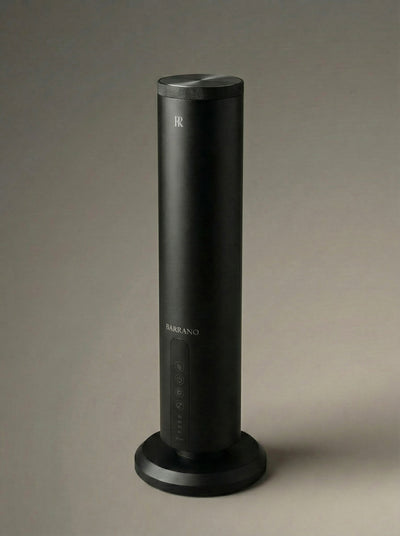 Lumo Black aparat parfumare profesional tower 100m2 Barrano - difuzor casa premium