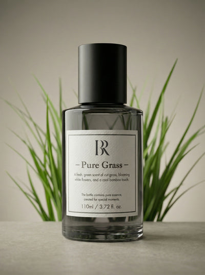Pure Grass esenta parfum verde Barrano - lamaie bambus iasomie chiparos IFRA