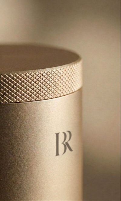 Lumo Gold aparat parfumare profesional tower rose-gold Barrano - lobby hotel premium 100m2