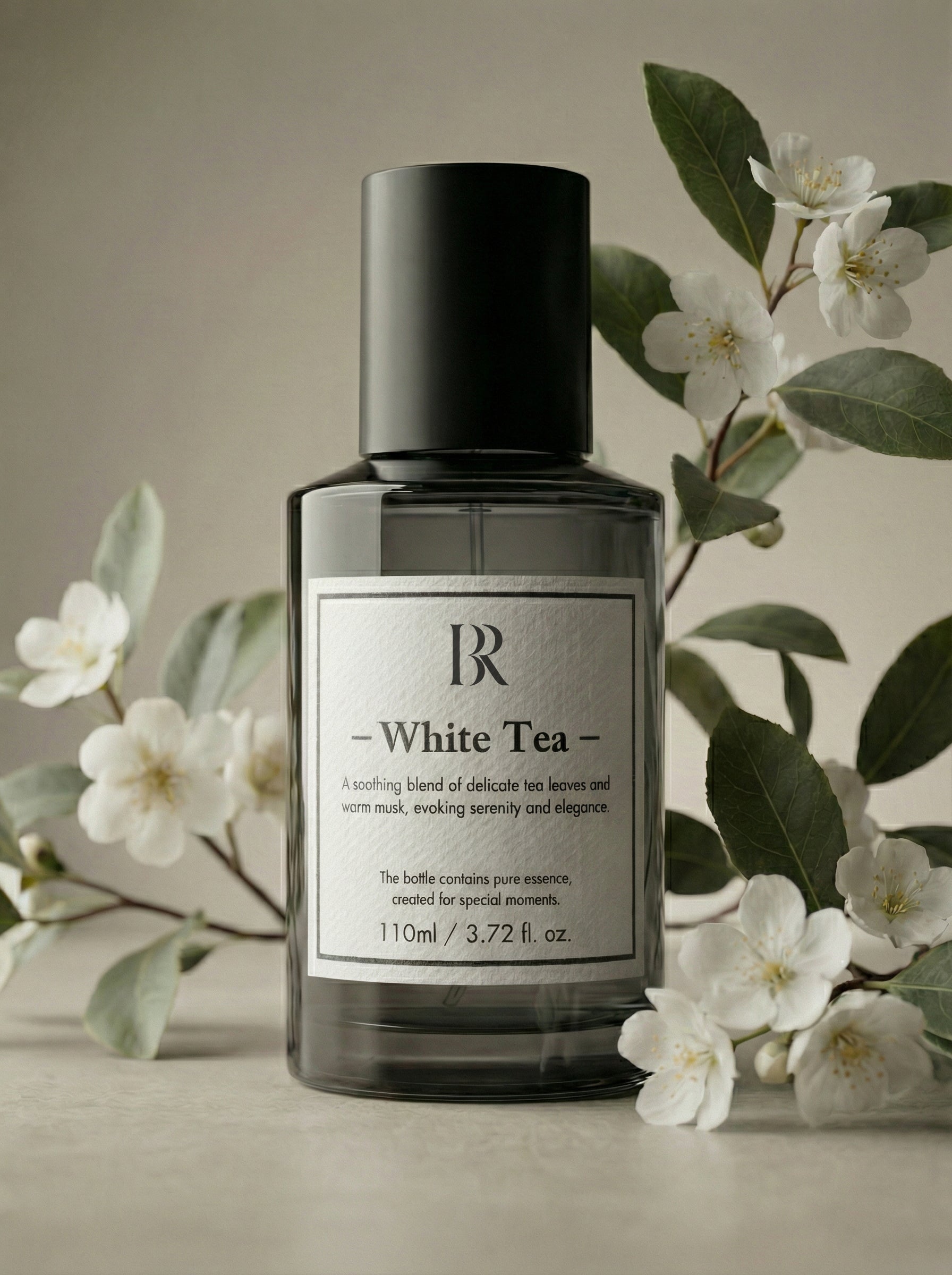 White Tea esenta parfum refill Barrano - ceai alb mosc iasomie ambra IFRA